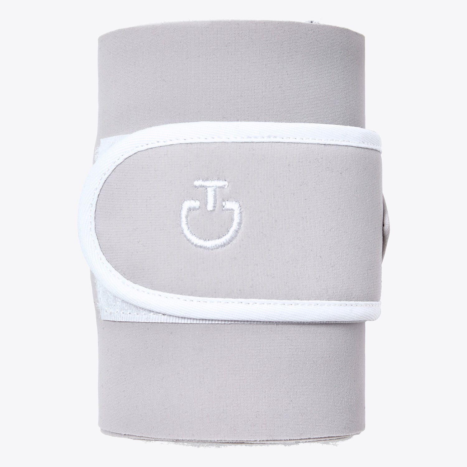 Cavalleria Toscana Set of 2 jersey and fleece bandages. LIGHT GREY/LIGHT GREY-1