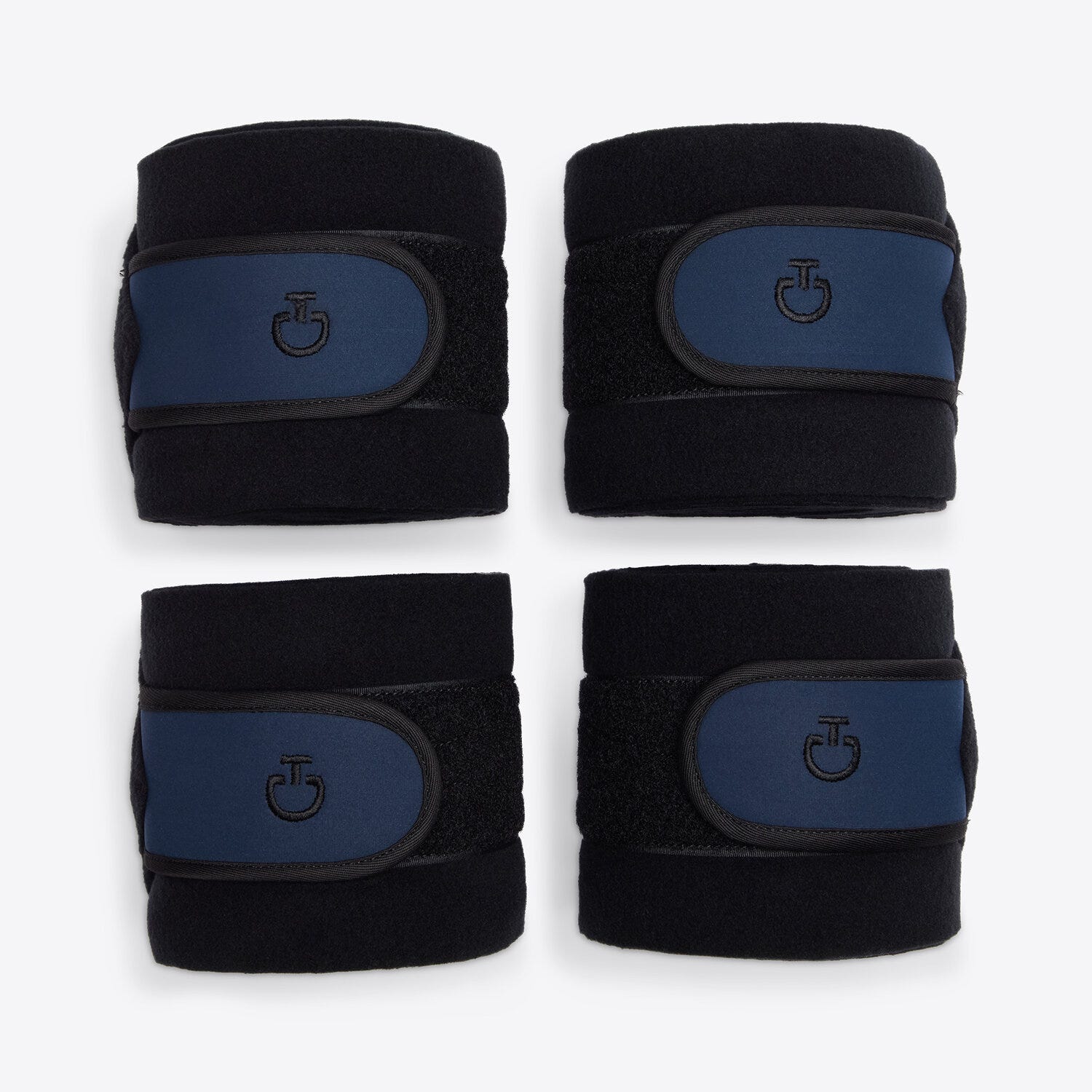 Set of 4 jersey and fleece bandages