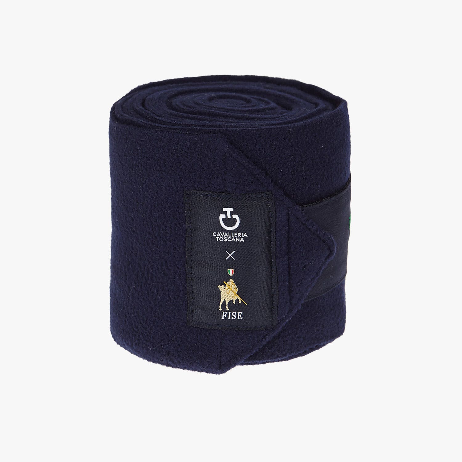 Cavalleria Toscana FISE fleece horse bandages NAVY-1