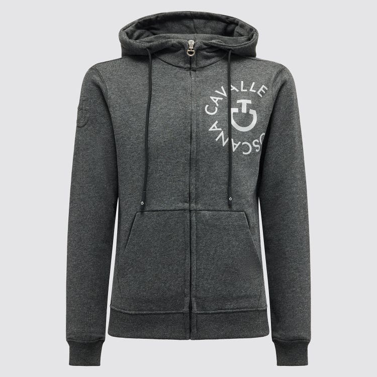 Cavalleria Toscana CT Cotton sweatshirt CHARCOAL GREY-1