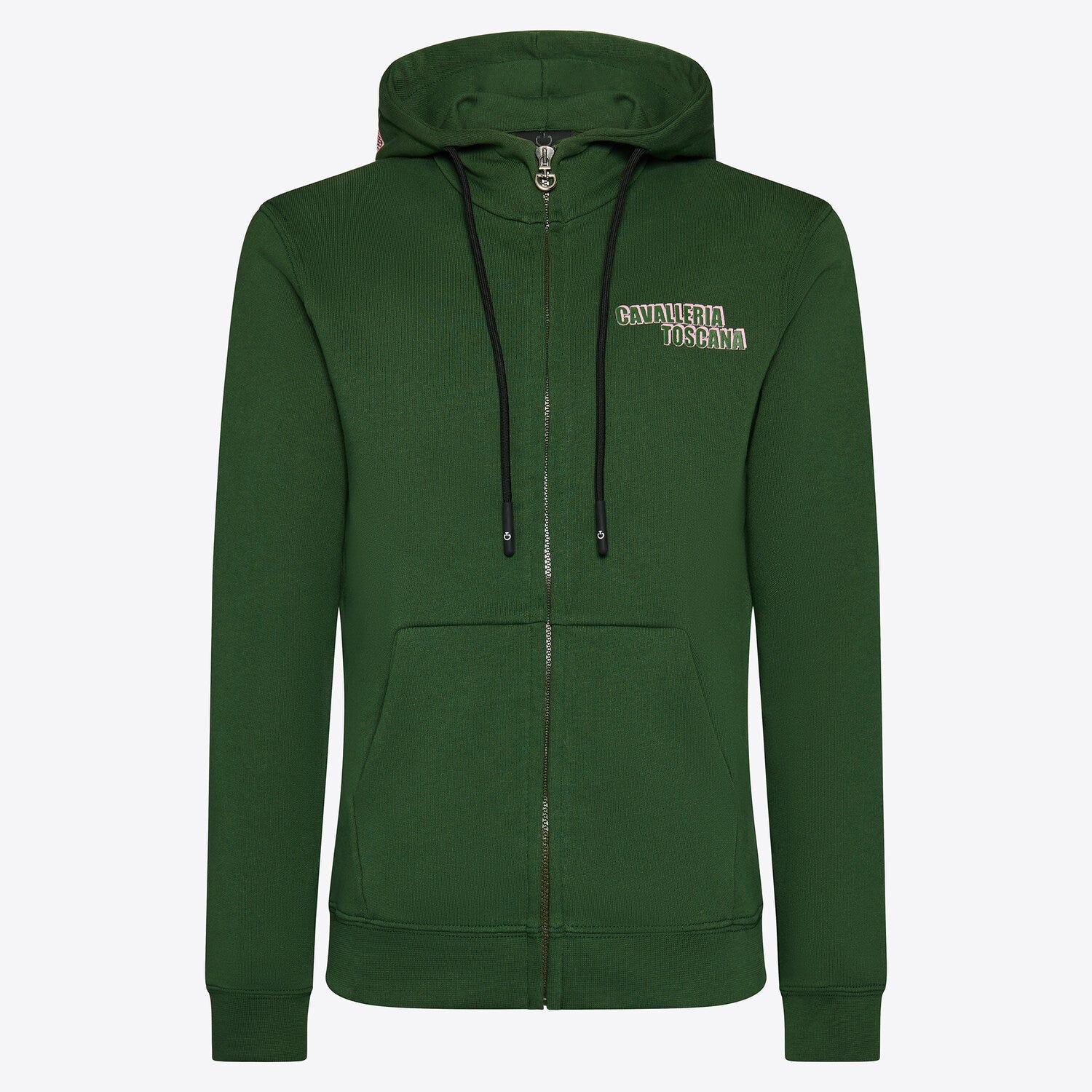 Cavalleria Toscana Girls' Cotton Hooded Sweatshirt