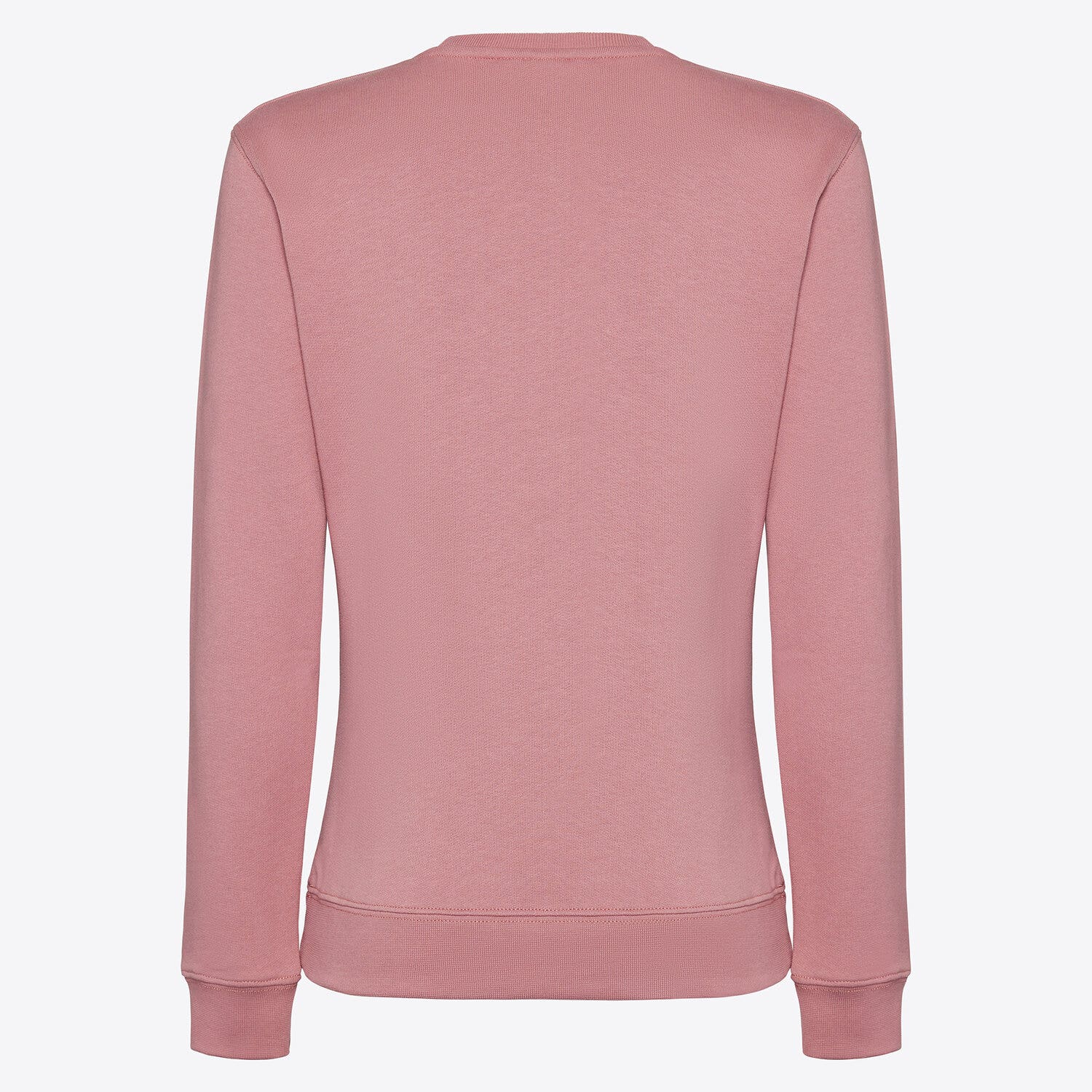 Cavalleria Toscana Cavalleria Toscana Girls' Cotton Crew Neck Sweatshirt DUSTY ROSE-2