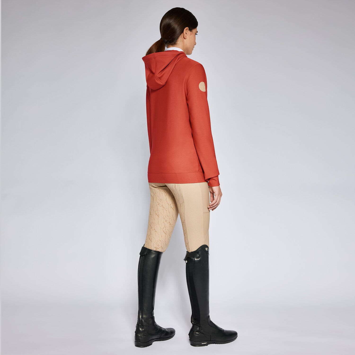 Cavalleria Toscana Women's hoodie EARTHENWARE-2