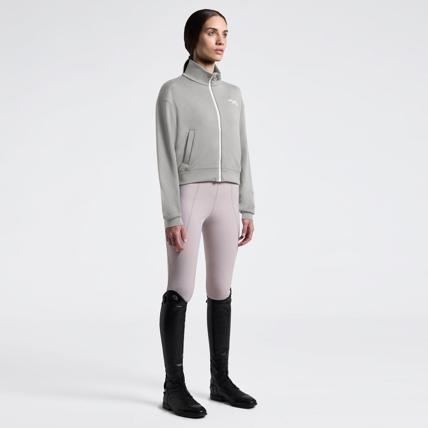 Women's Hoodie with Zip | Cavalleria Toscana