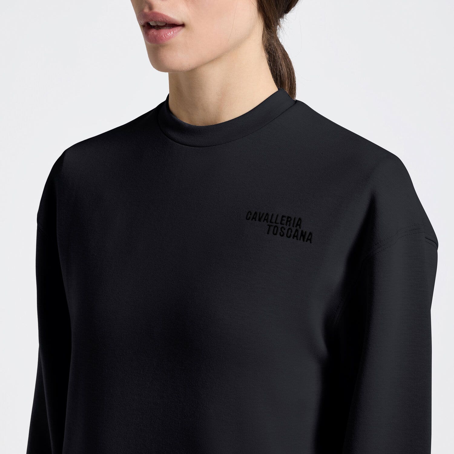 Women's Crew Neck Sweater | Cavalleria Toscana