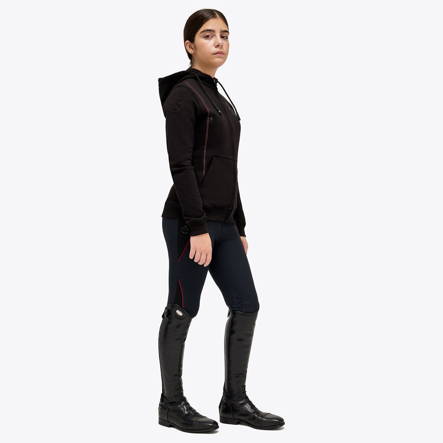 Cavalleria Toscana CT Academy unisex sweatshirt BLACK-2