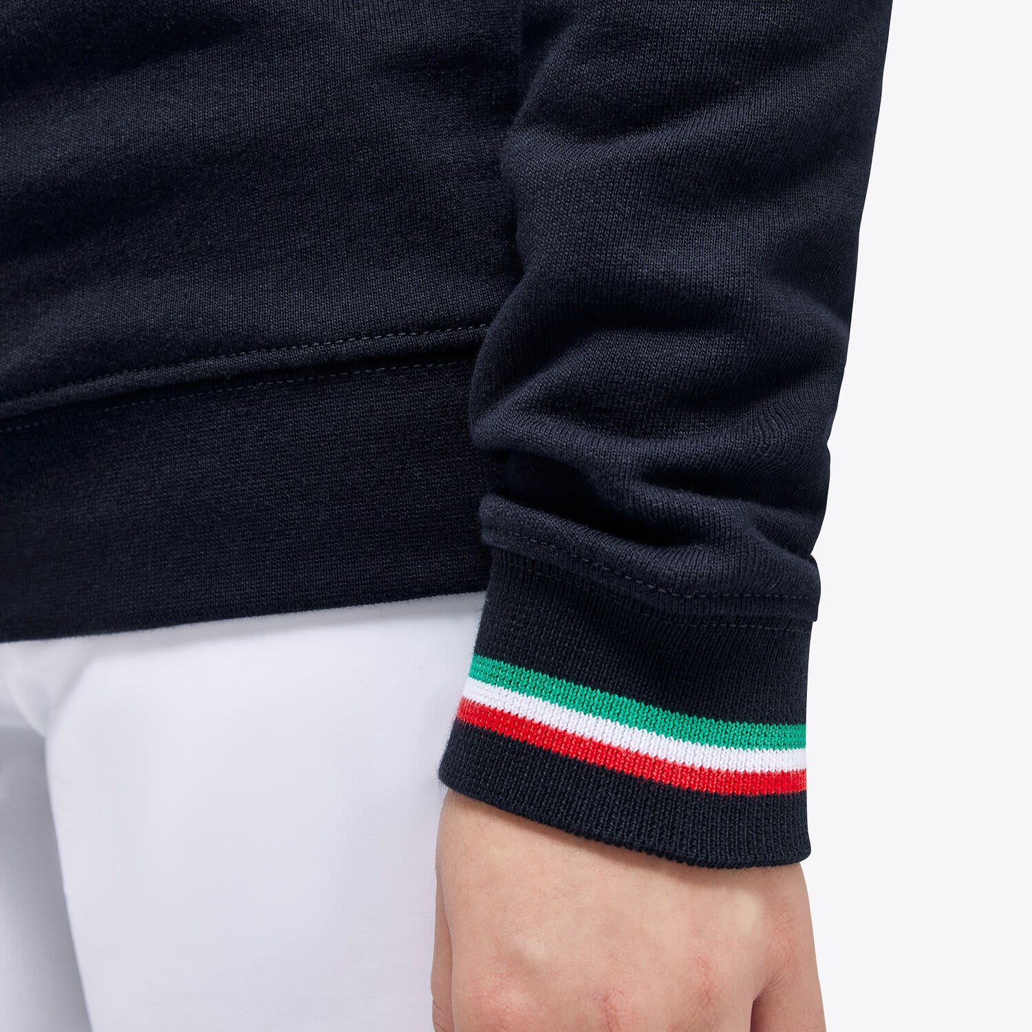 Cavalleria Toscana FISE Unisex Crew Neck Sweatshirt NAVY-4