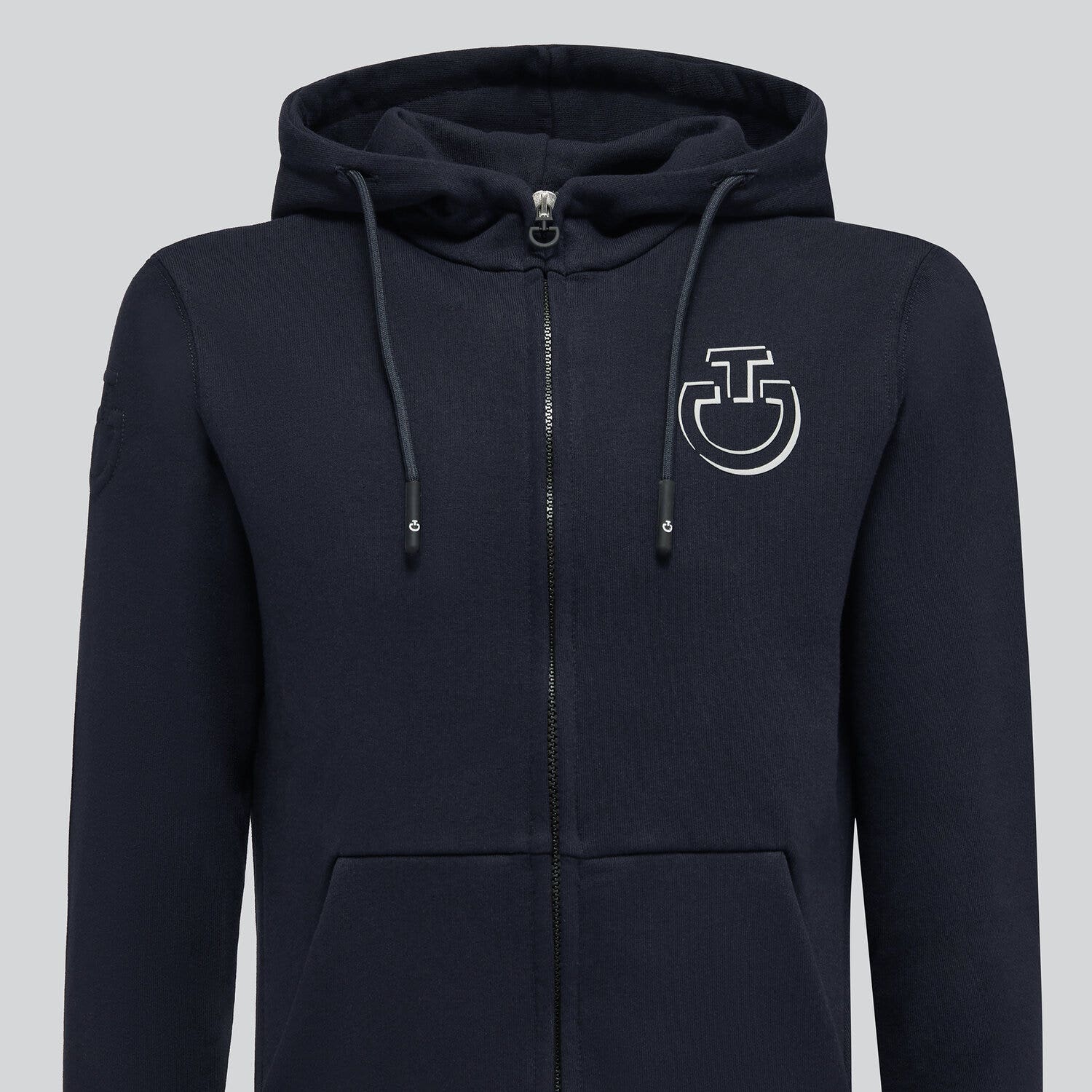 Cavalleria Toscana Boy's Hoodie NAVY-3