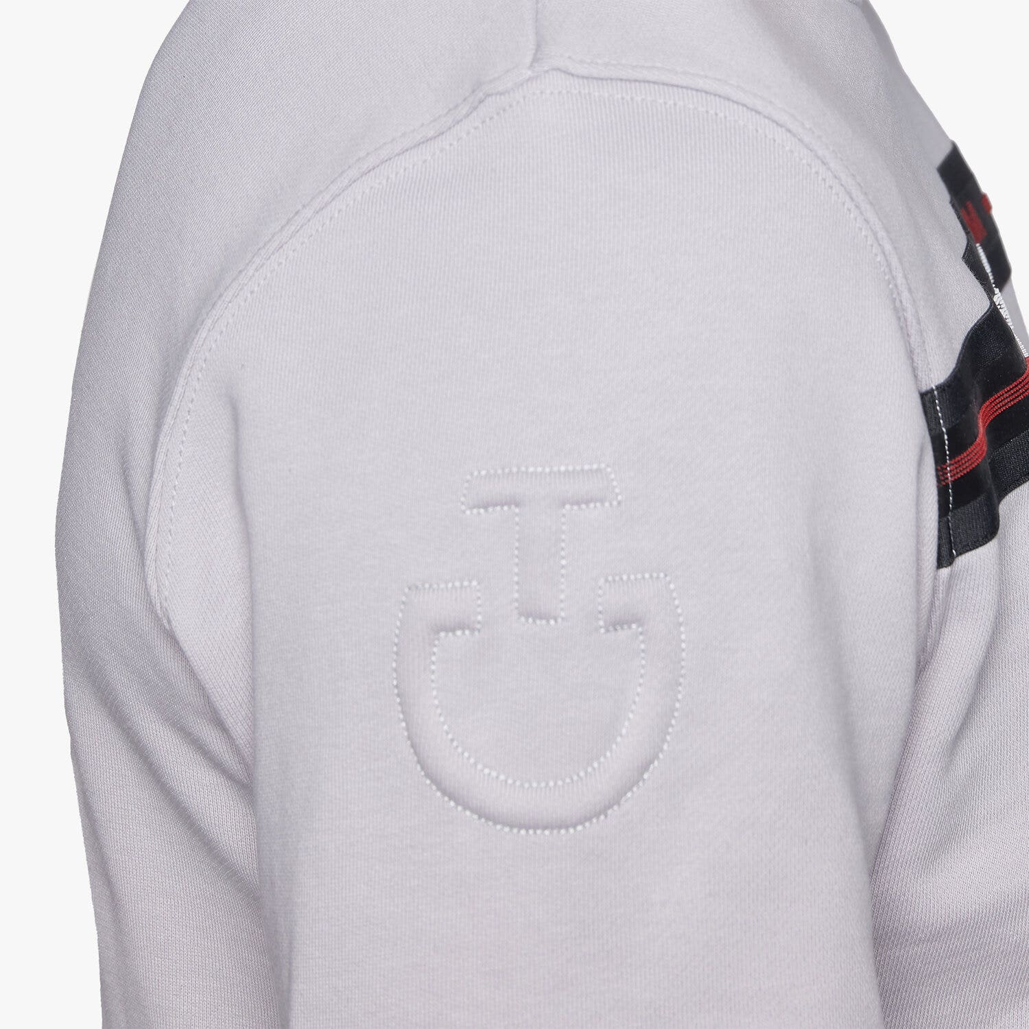 Cavalleria Toscana Men's Train Hard Ride Easy Sweatshirt LIGHT GREY-7