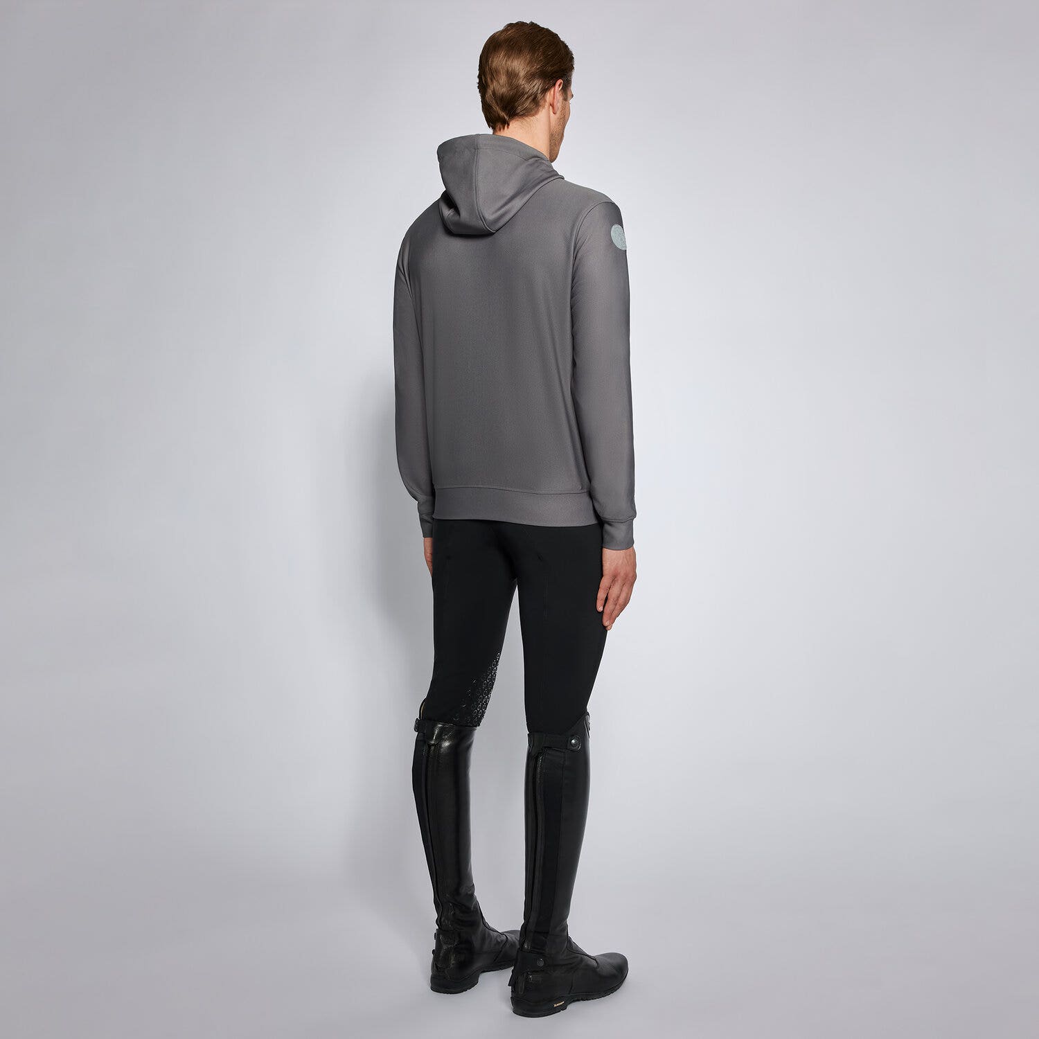 Cavalleria Toscana Women's hoodie GREY-2