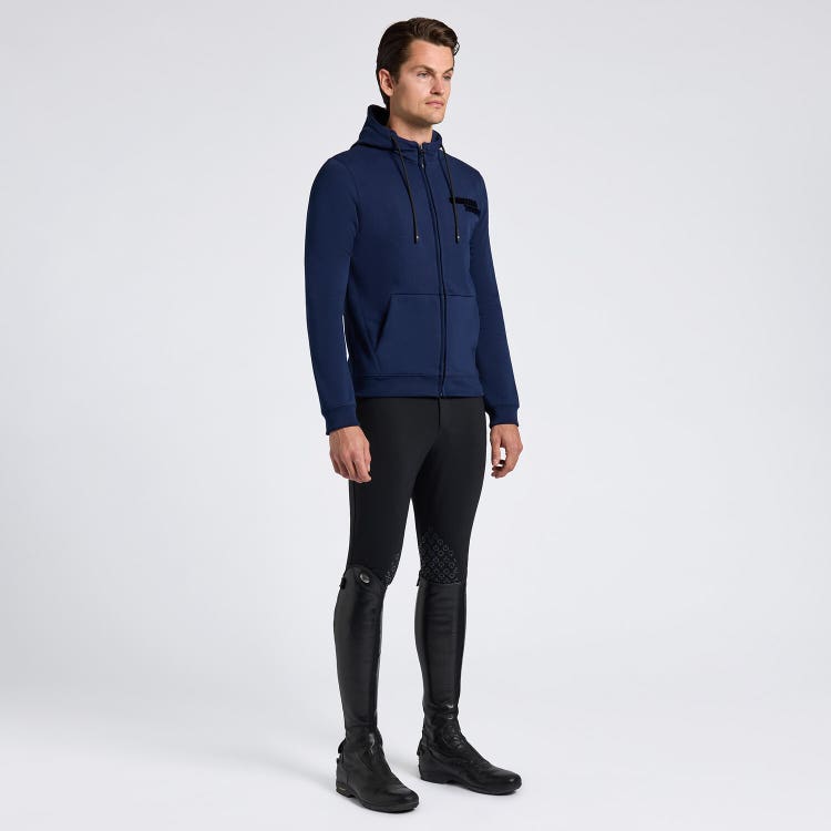 Cavalleria Toscana Men's Zip Hoodie