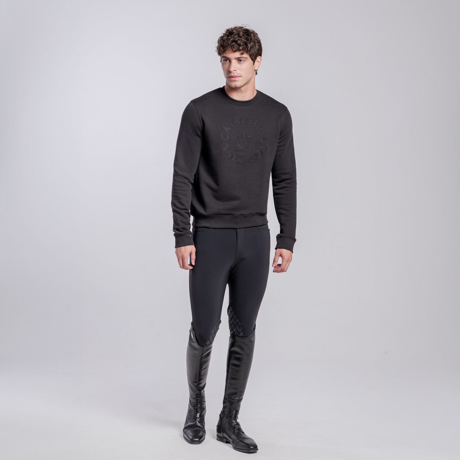 Men’s cotton crewneck sweatshirt