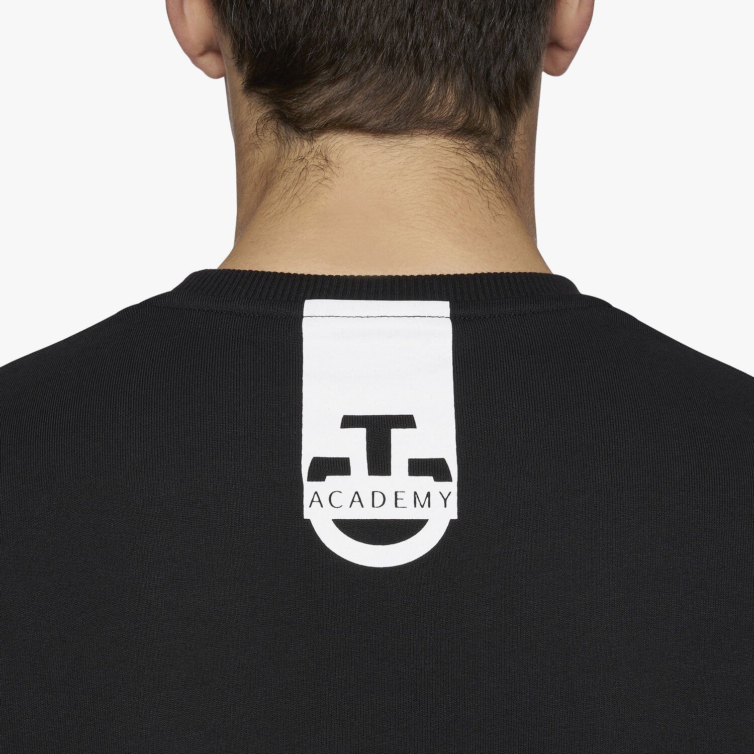 Cavalleria Toscana Men's Crewneck Sweatshirt BLACK-5