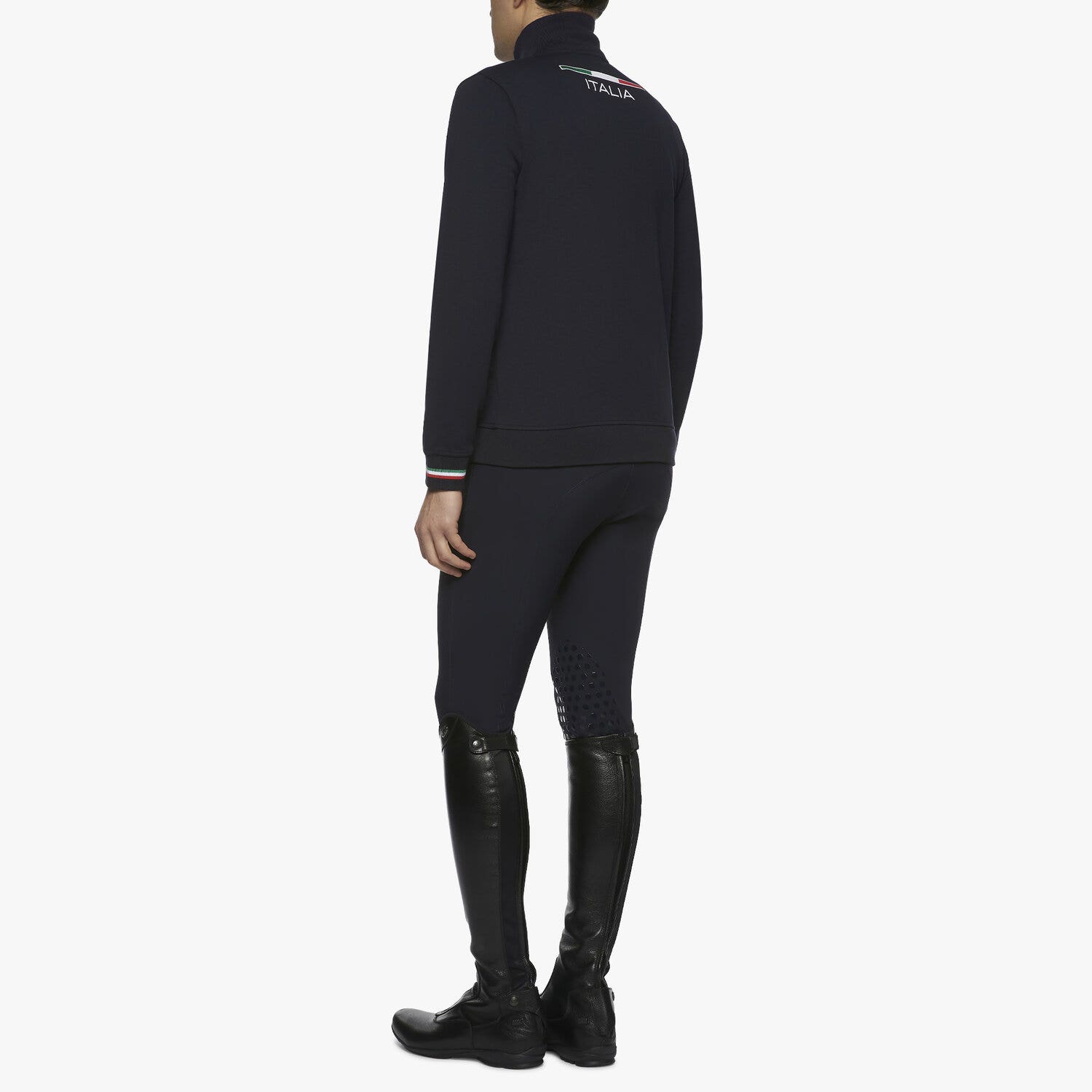 Cavalleria Toscana Men's Fise Sweatshirt NAVY-3