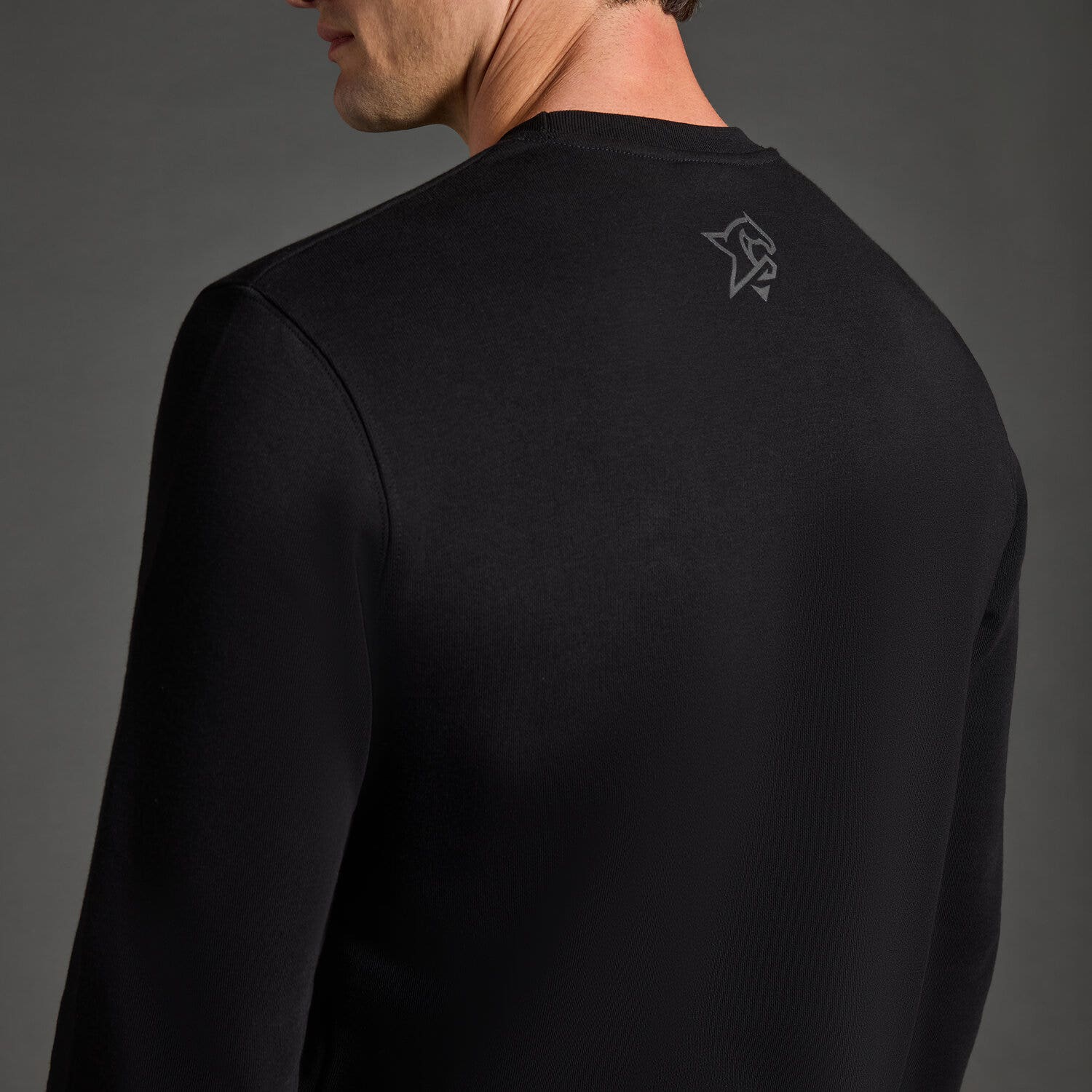 Cavalleria Toscana Men's sweatshirt CT x Iron Dames BLACK-6