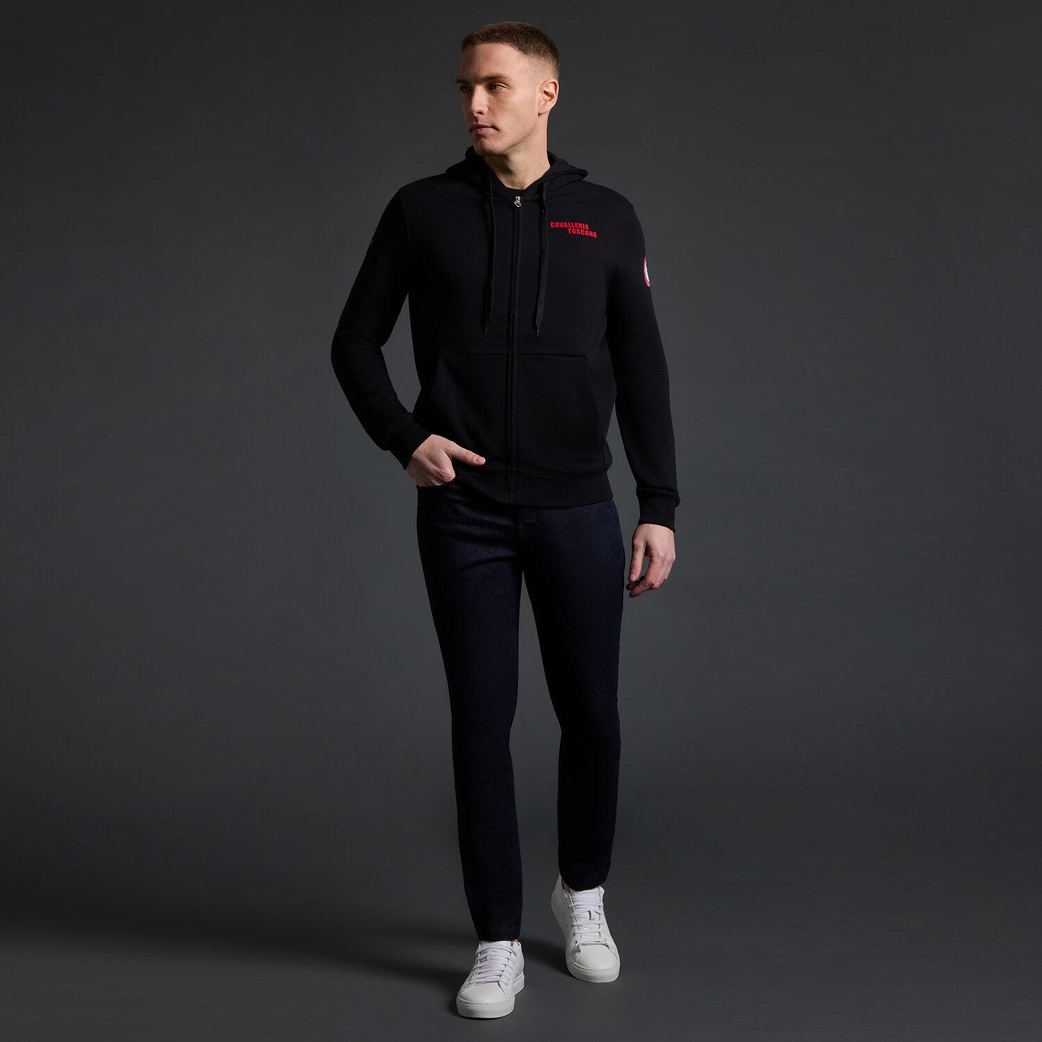 Cavalleria Toscana x Rome Gladiators Men's Zip Sweatshirt