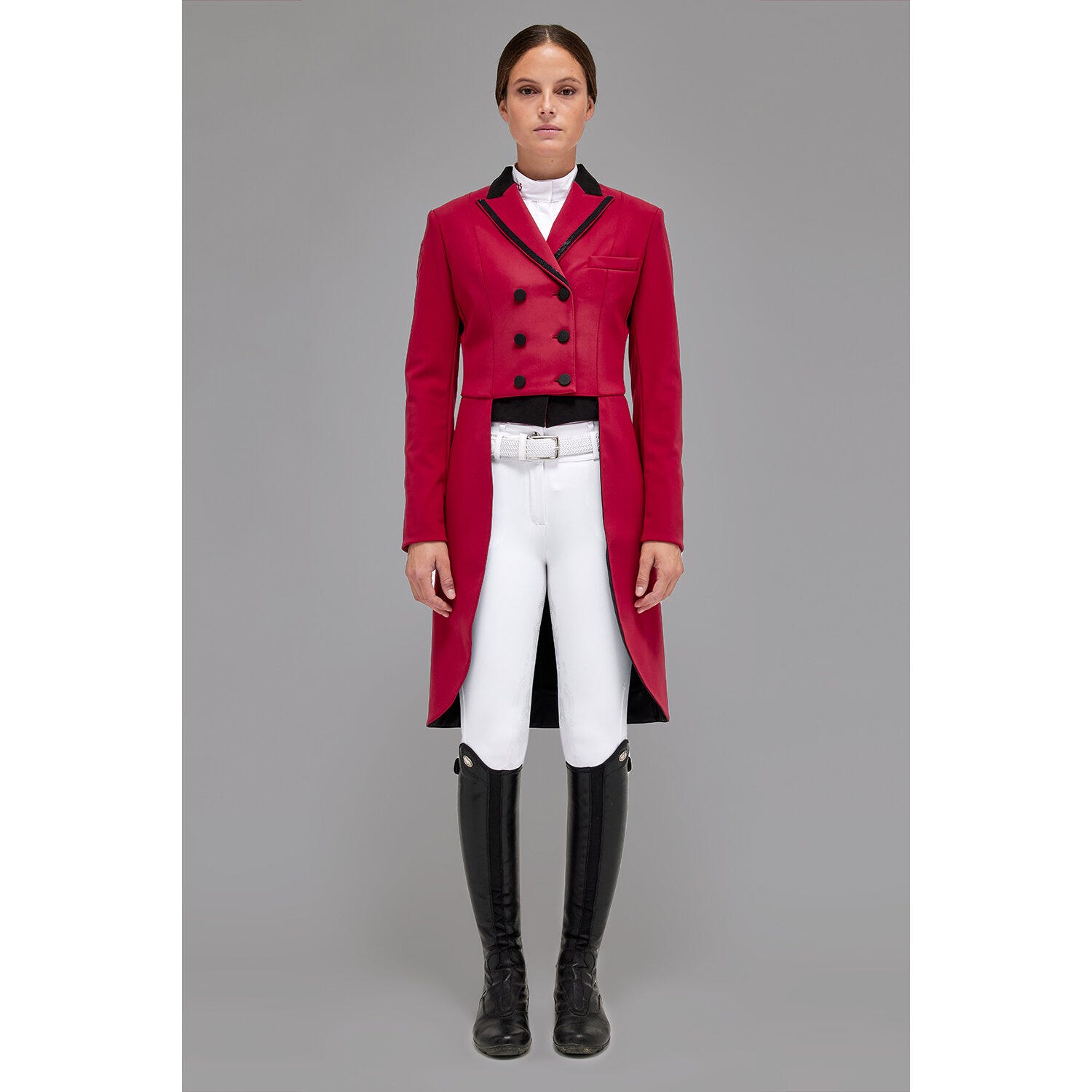 Cavalleria Toscana Women's tailcoat with covered b ROSE-1