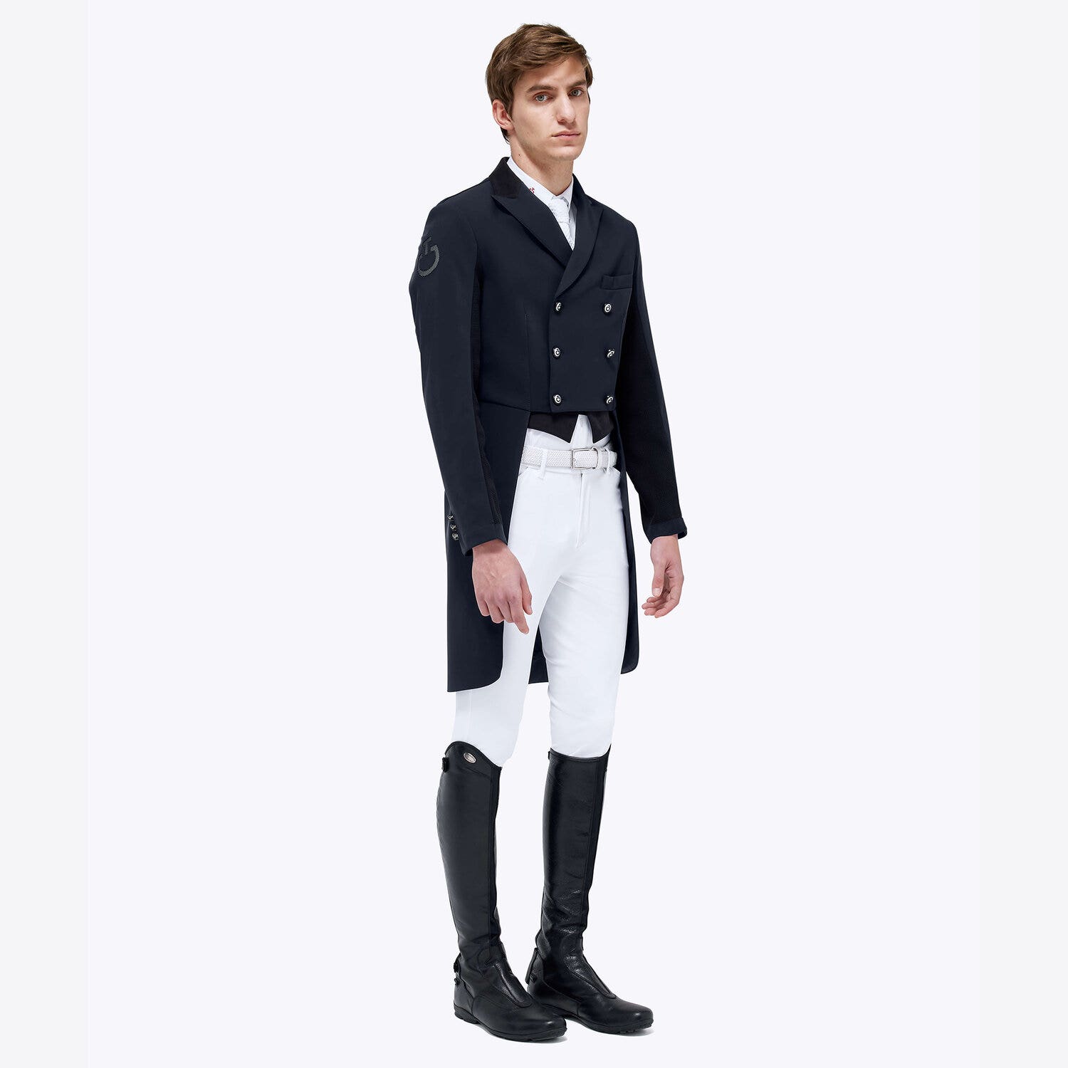Cavalleria Toscana Men`s riding tailcoat. NAVY-2