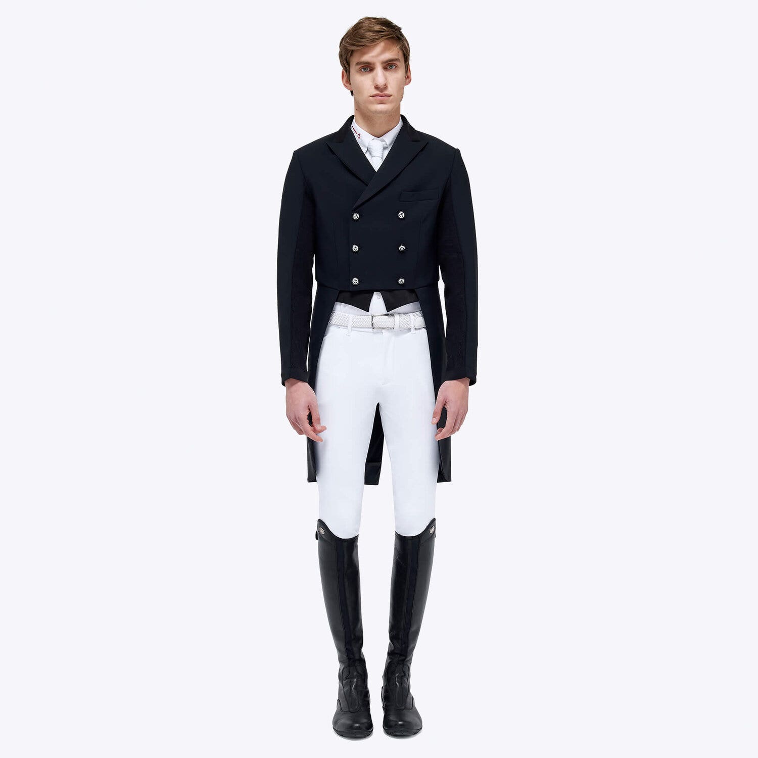 Cavalleria Toscana Men`s riding tailcoat. BLACK-1