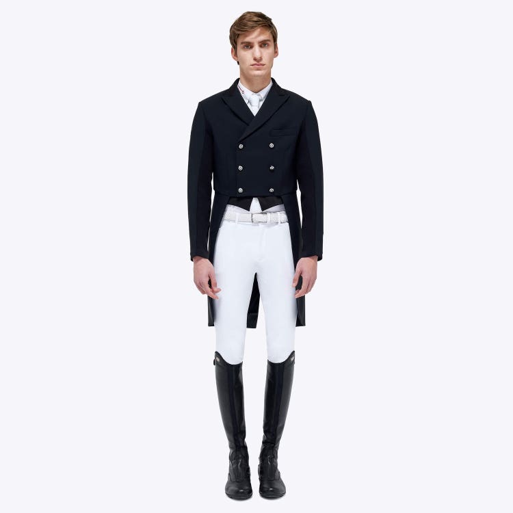 Cavalleria Toscana Men`s riding tailcoat. BLACK-1