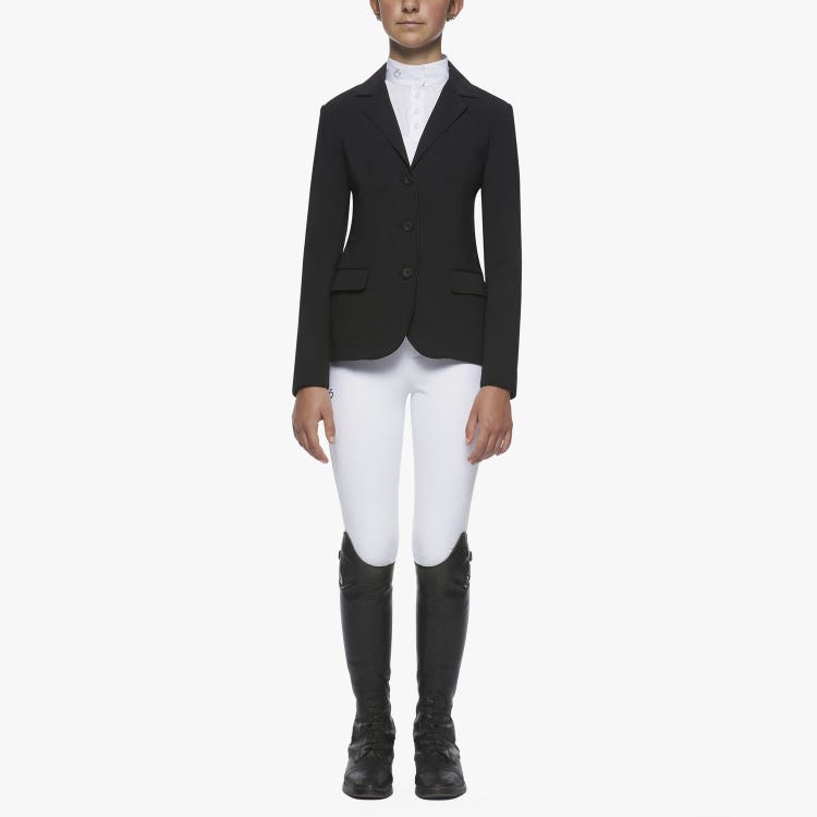 Cavalleria Toscana Giacca da concorso per bambina BLACK-1