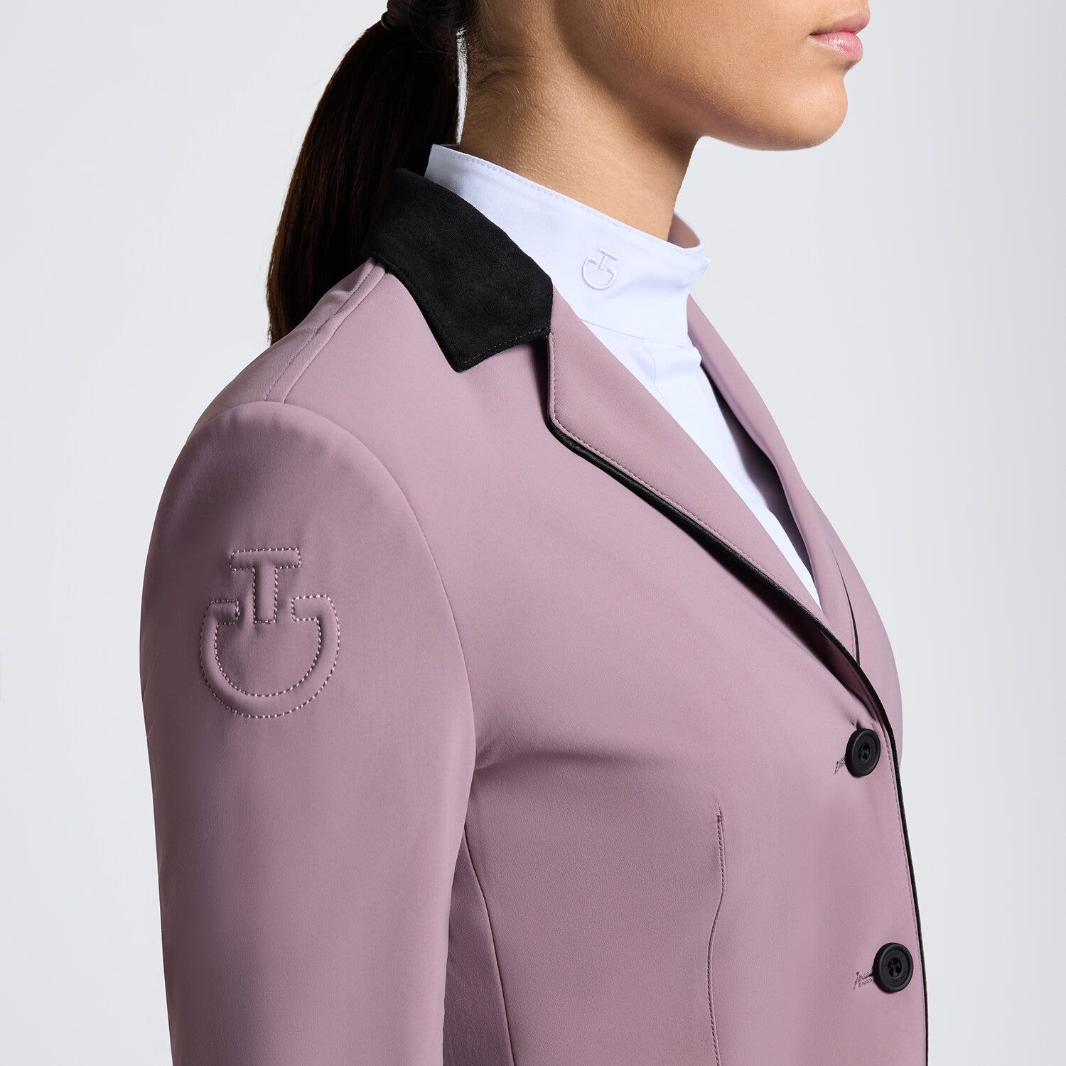 Cavalleria Toscana Cavalleria Toscana Girl's Competition Jacket GRAPE SHAKE-3