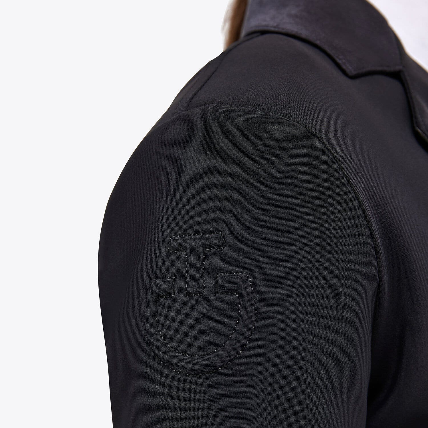 Cavalleria Toscana Girl's competition jacket BLACK-4