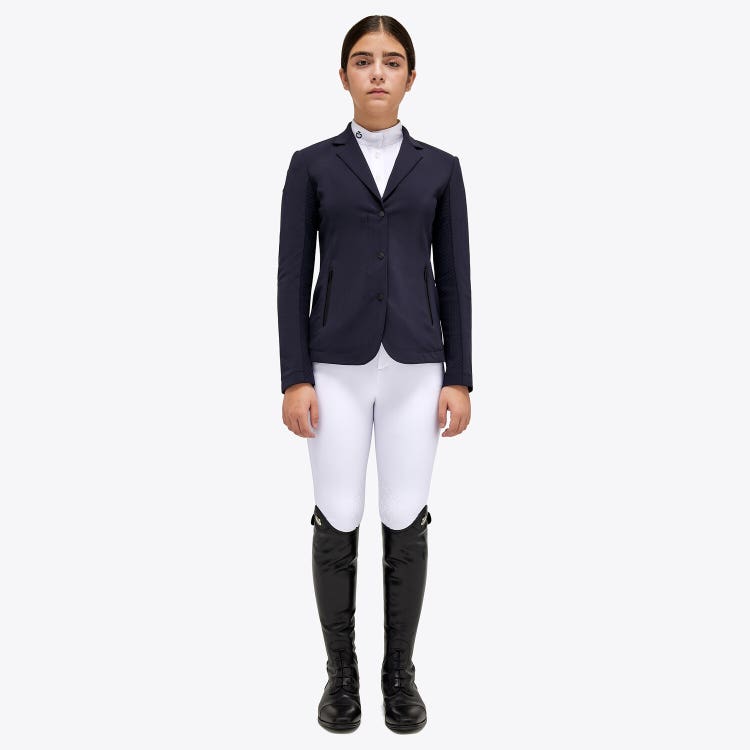 Cavalleria Toscana Girl's competition jacket with zip