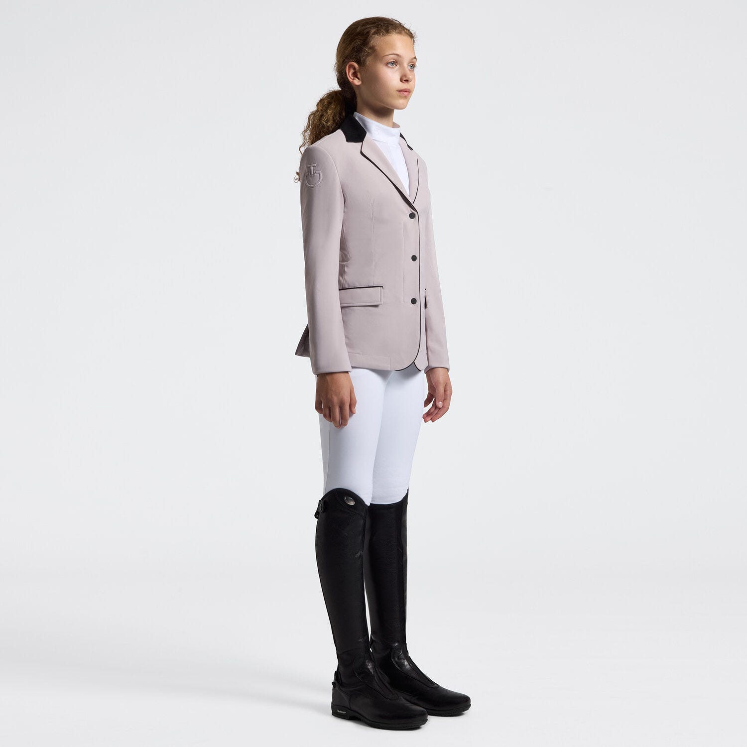 Girl's Zip Competition Jacket | Cavalleria Toscana