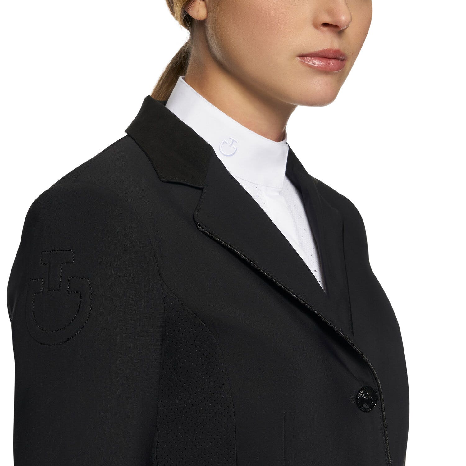Cavalleria Toscana Women's competition jacket BLACK-5