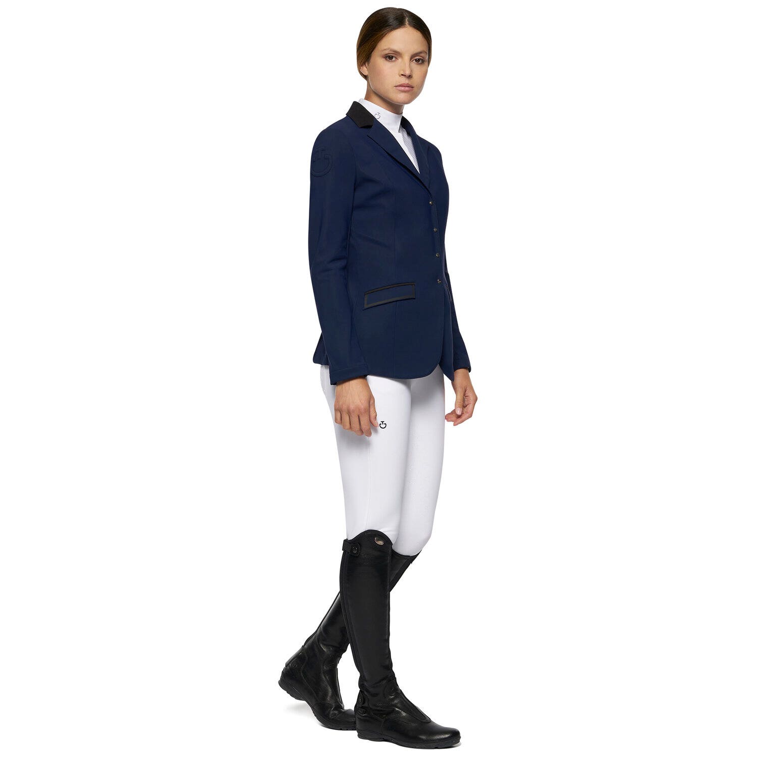 Women's zip riding jacket