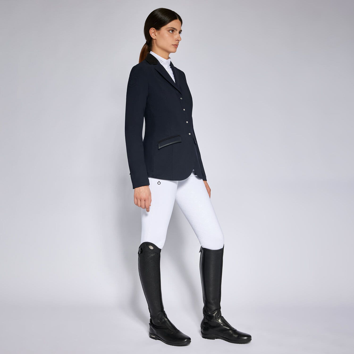 Cavalleria Toscana Women's competition jacket NAVY-1