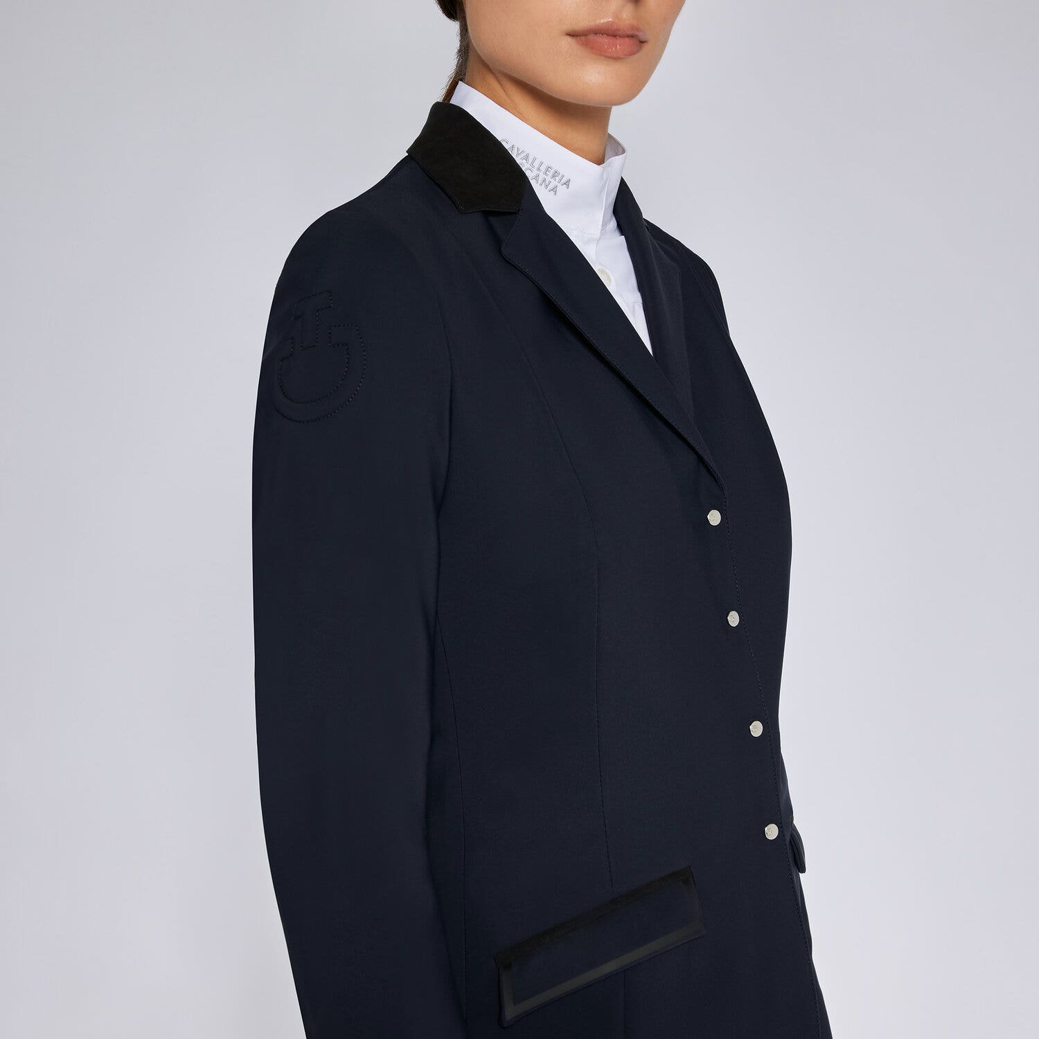 Cavalleria Toscana Women's competition jacket NAVY-3