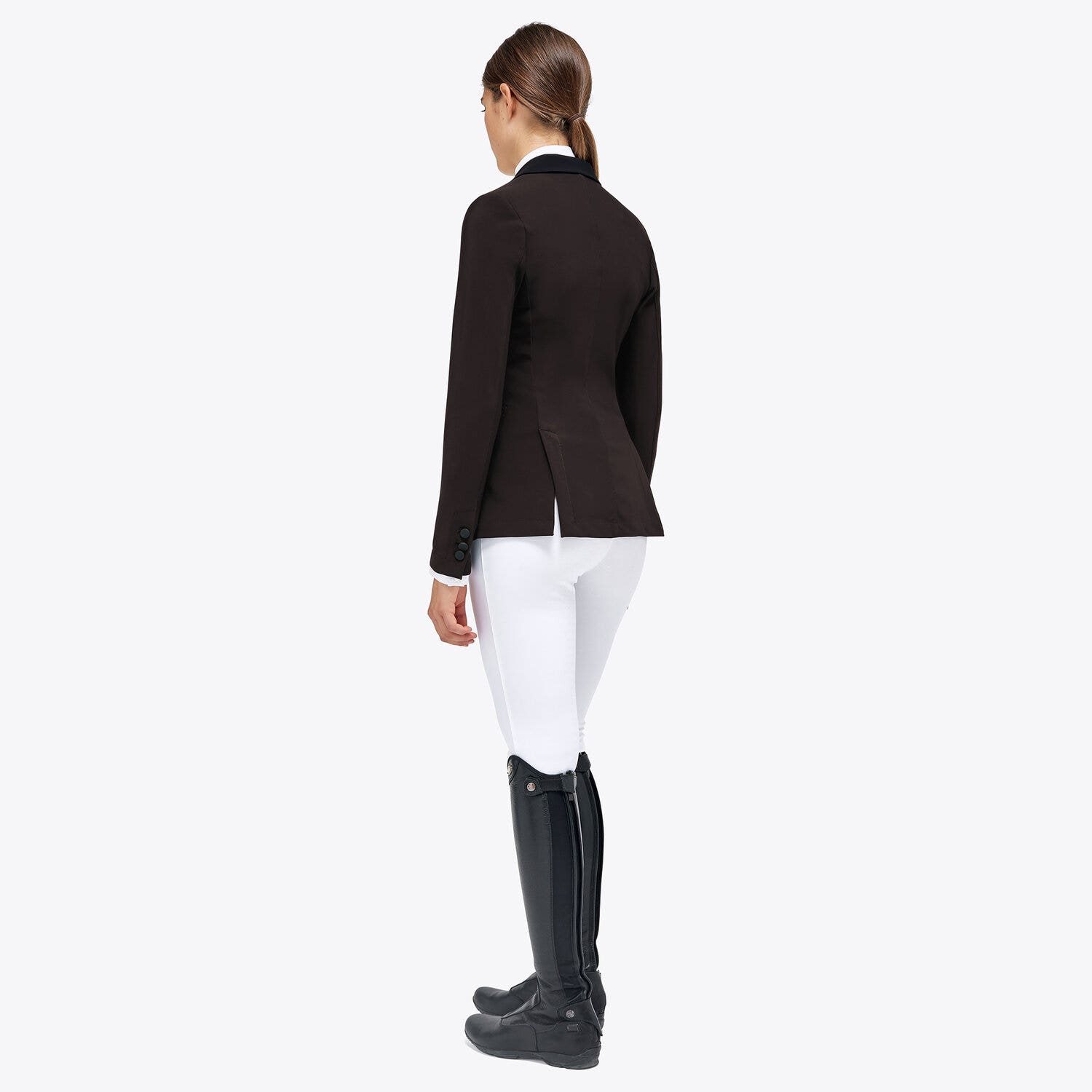 Cavalleria Toscana Women’s competition jacket ESPRESSO-2