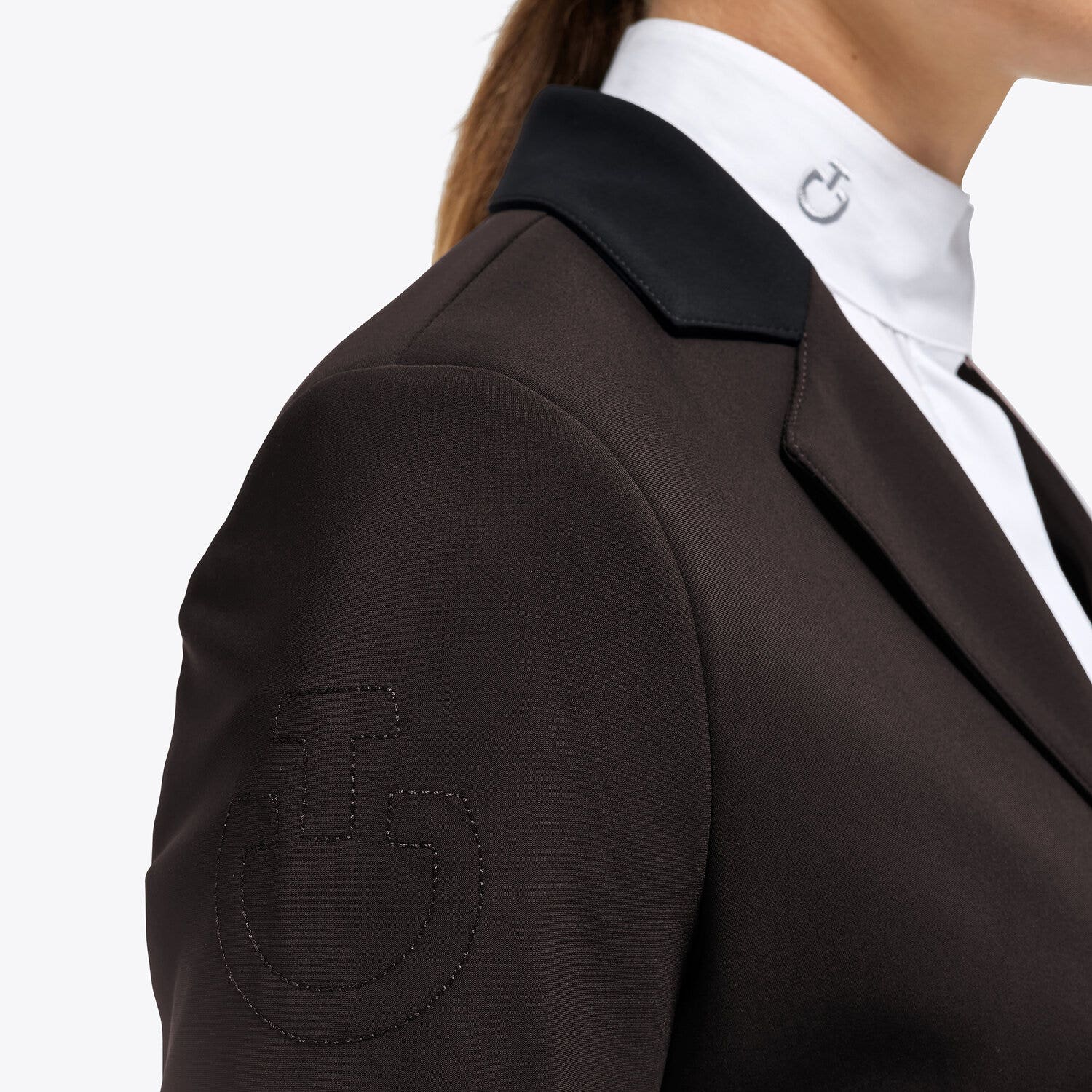 Cavalleria Toscana Women’s competition jacket ESPRESSO-3
