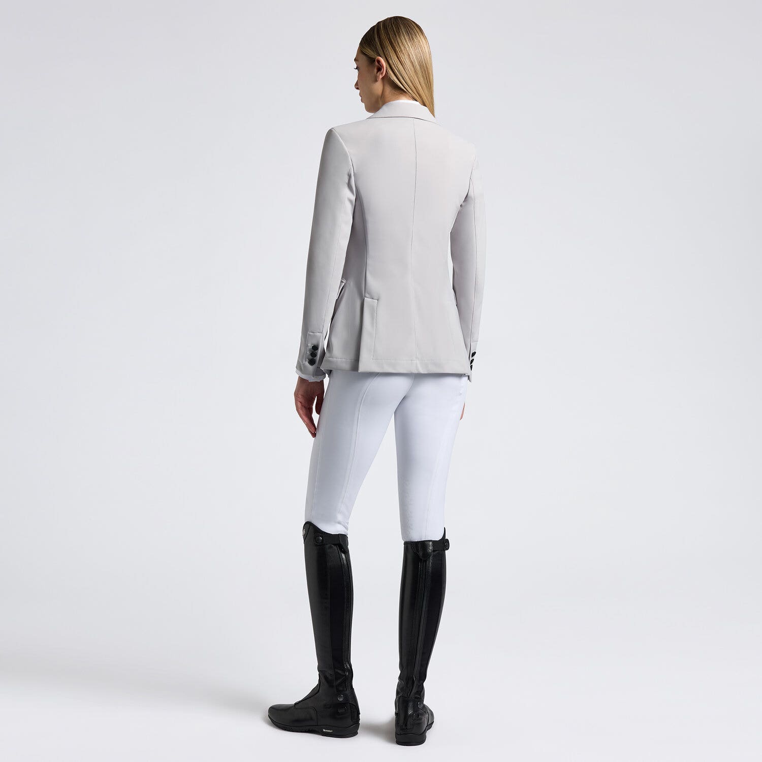 Cavalleria Toscana Cavalleria Toscana Women's competition jacket LIGHT GREY-2