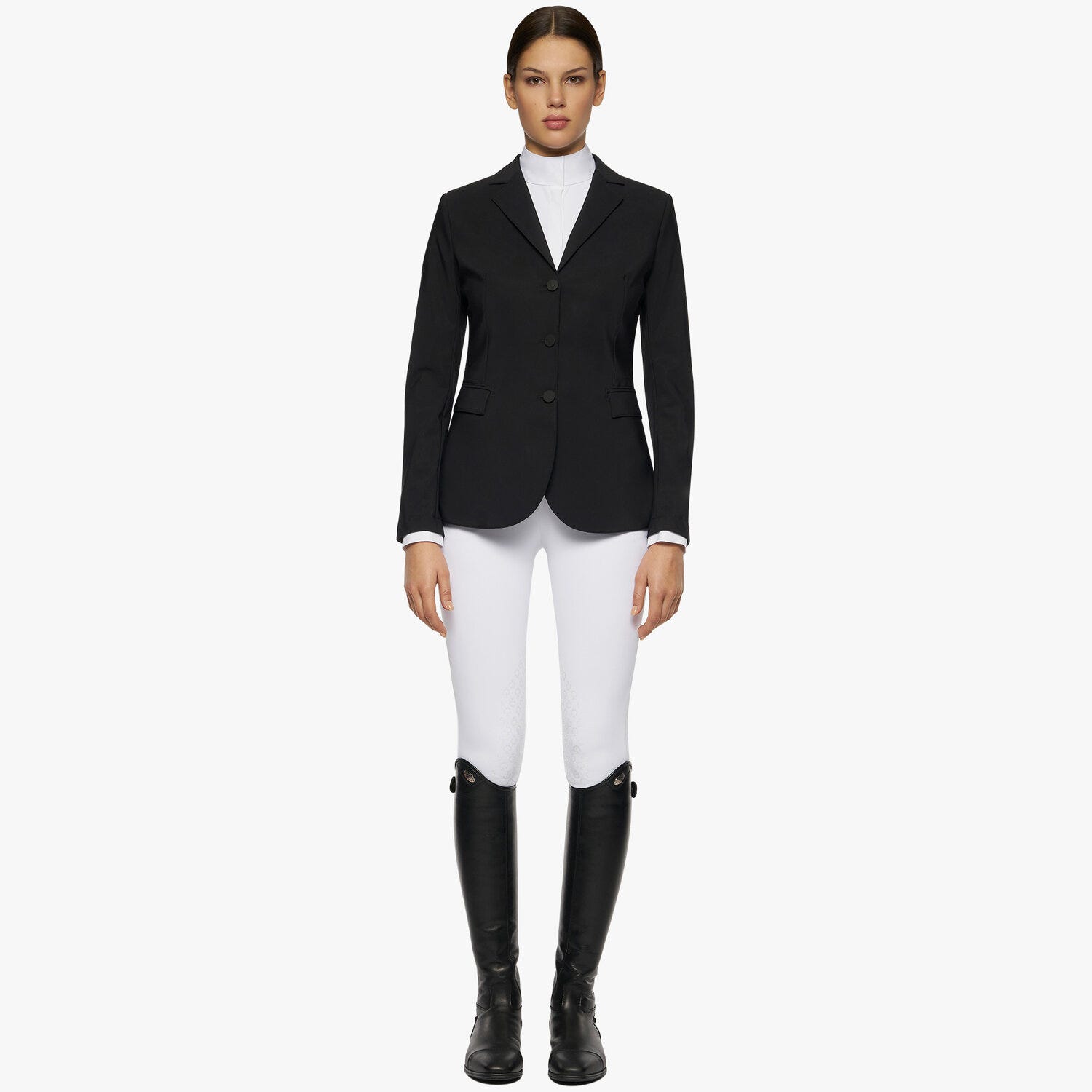 Cavalleria Toscana American jersey riding jacket BLACK-1