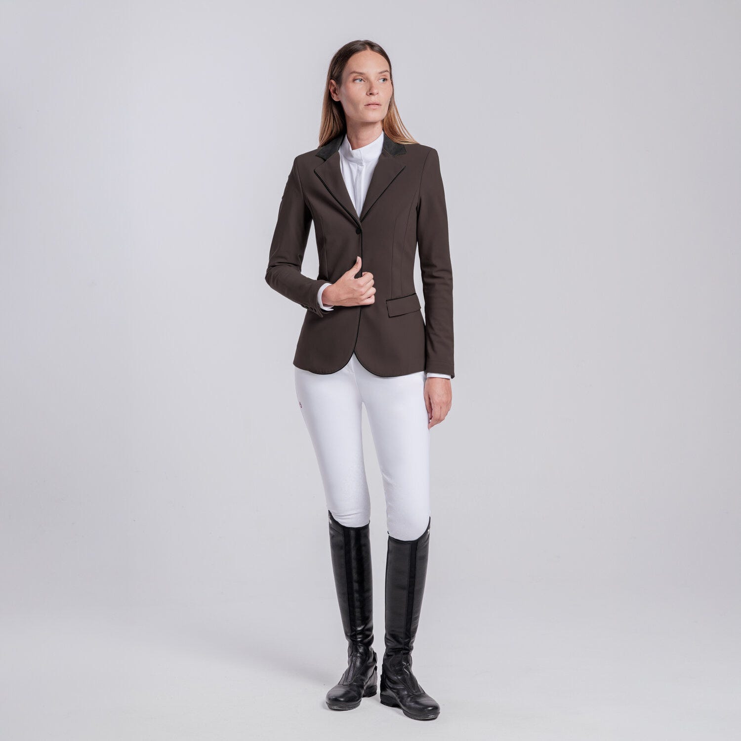 GIACCA DA CONCORSO CON ZIP DA DONNA