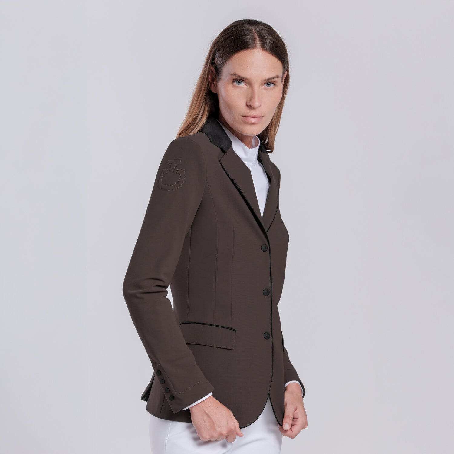 Cavalleria Toscana GIACCA DA CONCORSO CON ZIP DA DONNA ESPRESSO-2