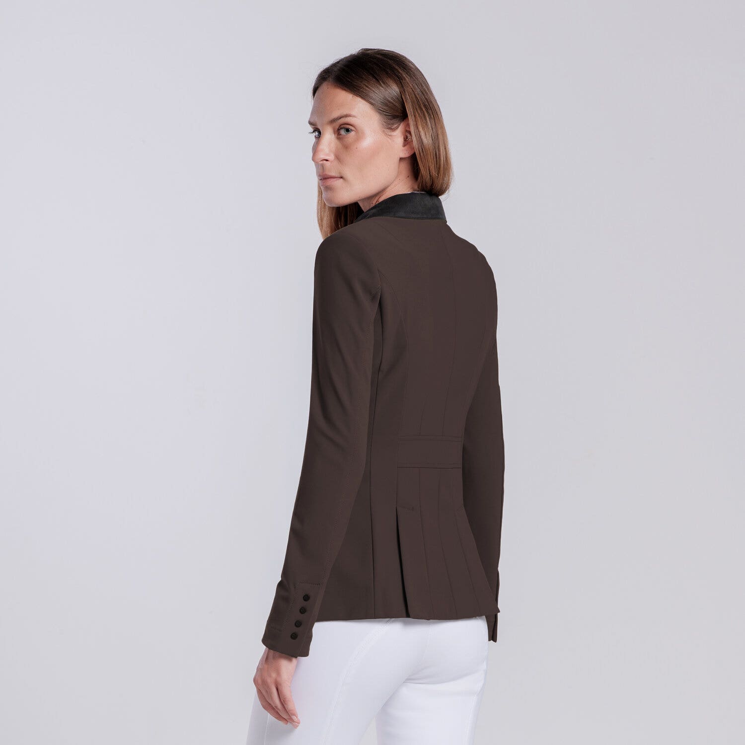 Cavalleria Toscana GIACCA DA CONCORSO CON ZIP DA DONNA ESPRESSO-3