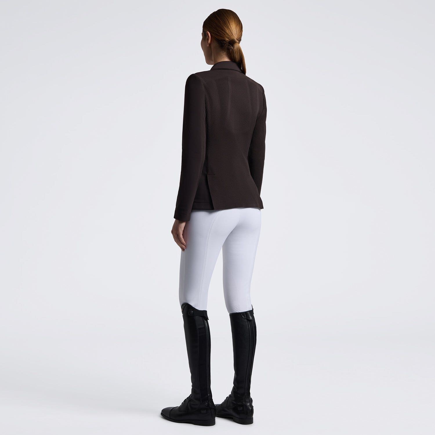Cavalleria Toscana Women’s Revolution competition jacket ESPRESSO-2