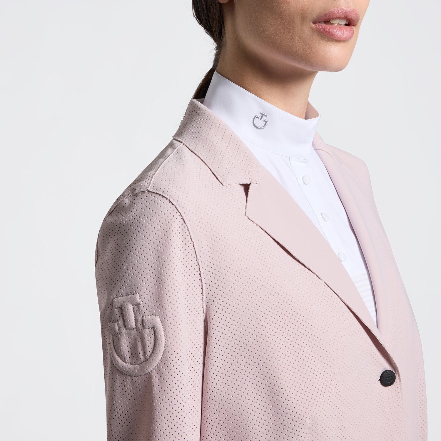 Cavalleria Toscana Women's Raw Cut Competition Jacket with buttons