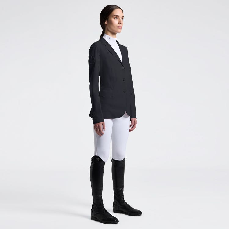 Cavalleria Toscana Women's Raw Cut Competition Jacket with buttons