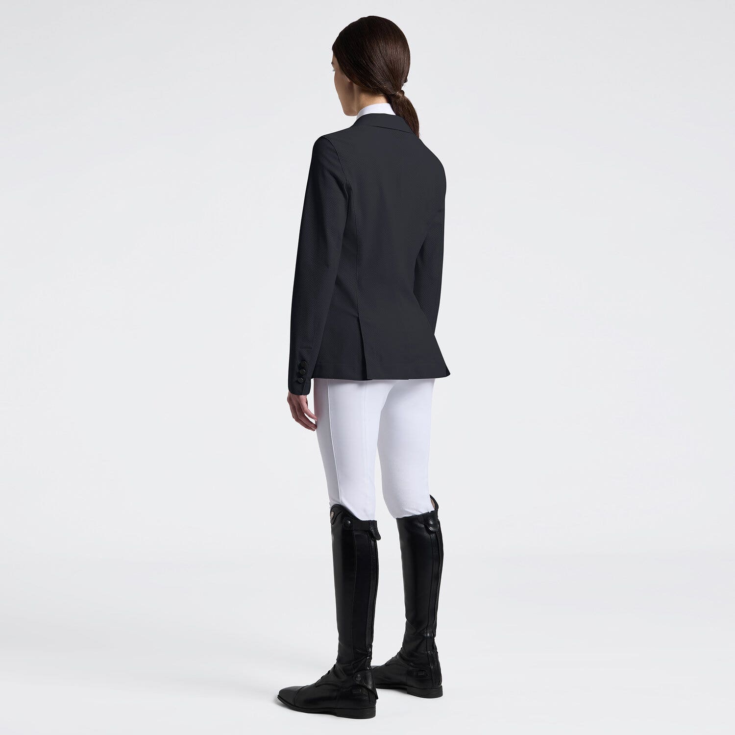 Cavalleria Toscana Women's Raw Cut Competition Jacket with buttons