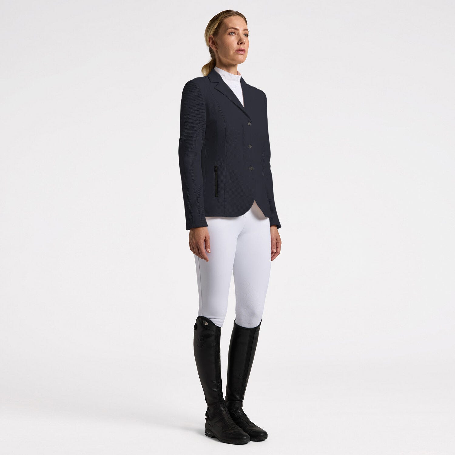 Women's Perforated with Zip Riding Jacket | Cavalleria Toscana