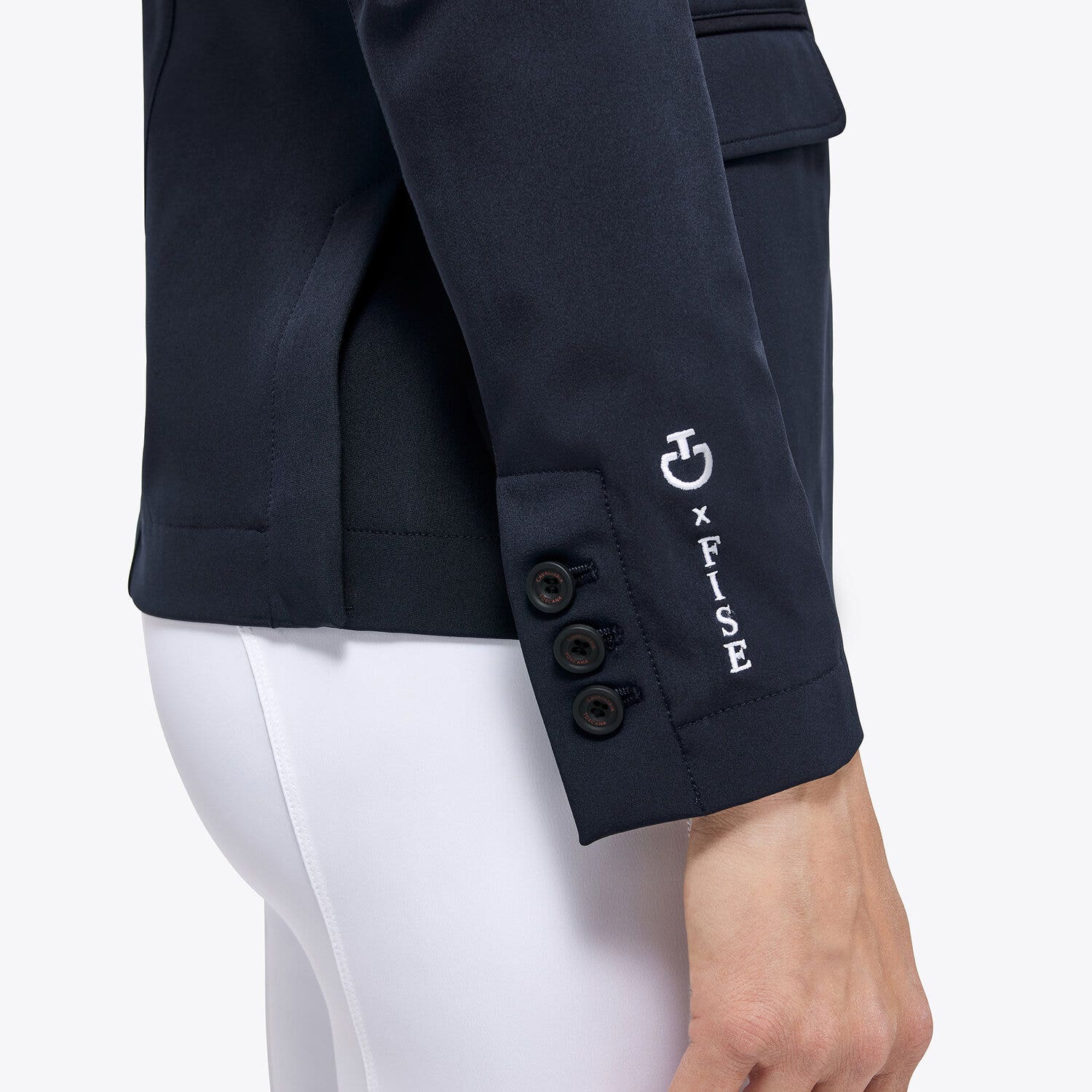 Cavalleria Toscana FISE competition women's jacket NAVY-6
