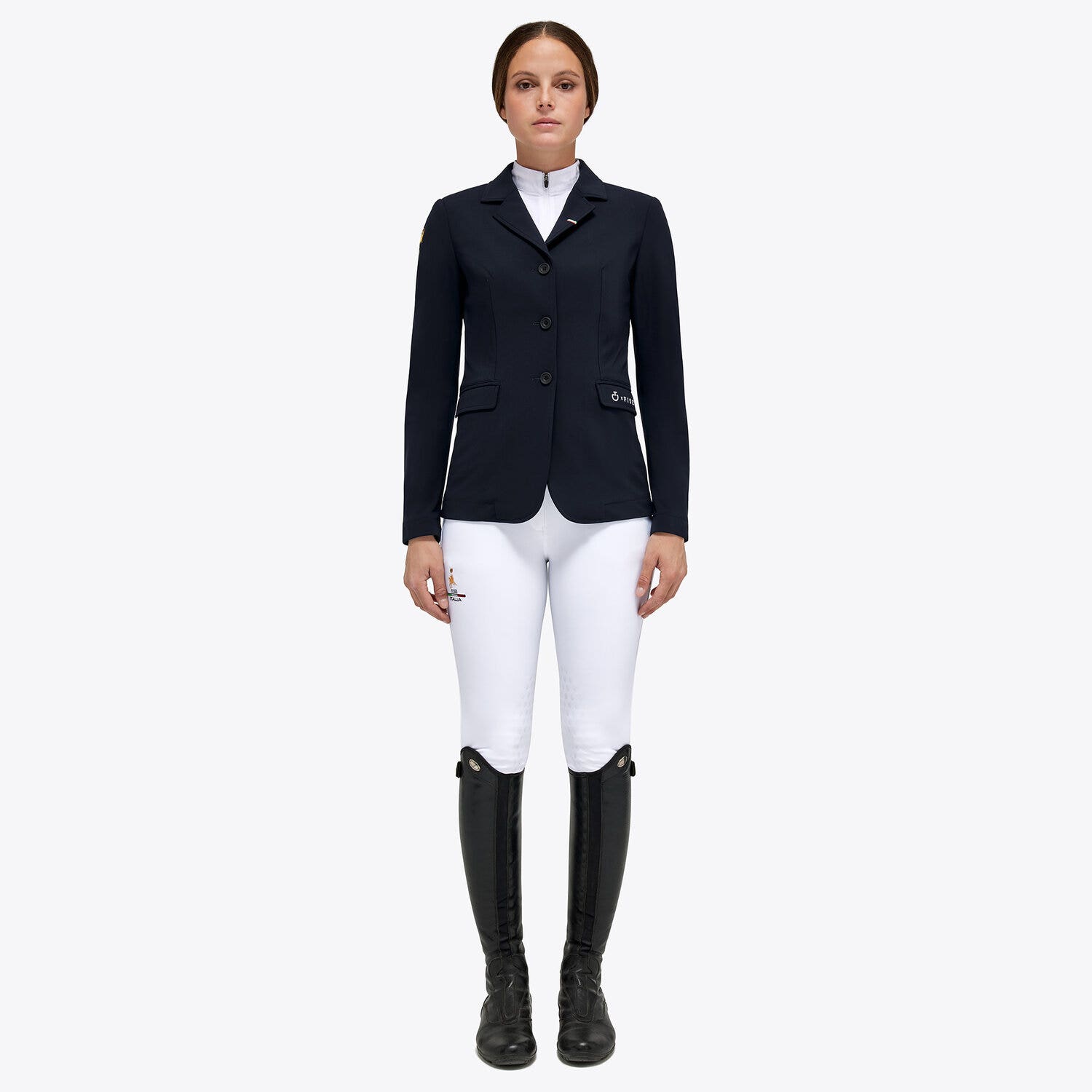 Cavalleria Toscana FISE competition women's jacket NAVY-1