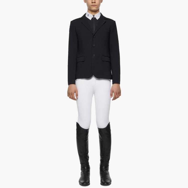 Cavalleria Toscana Giacca da concorso per bambino. BLACK-1