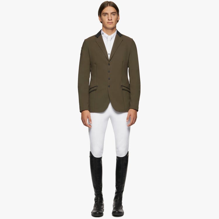 Men's competition jacket with zip