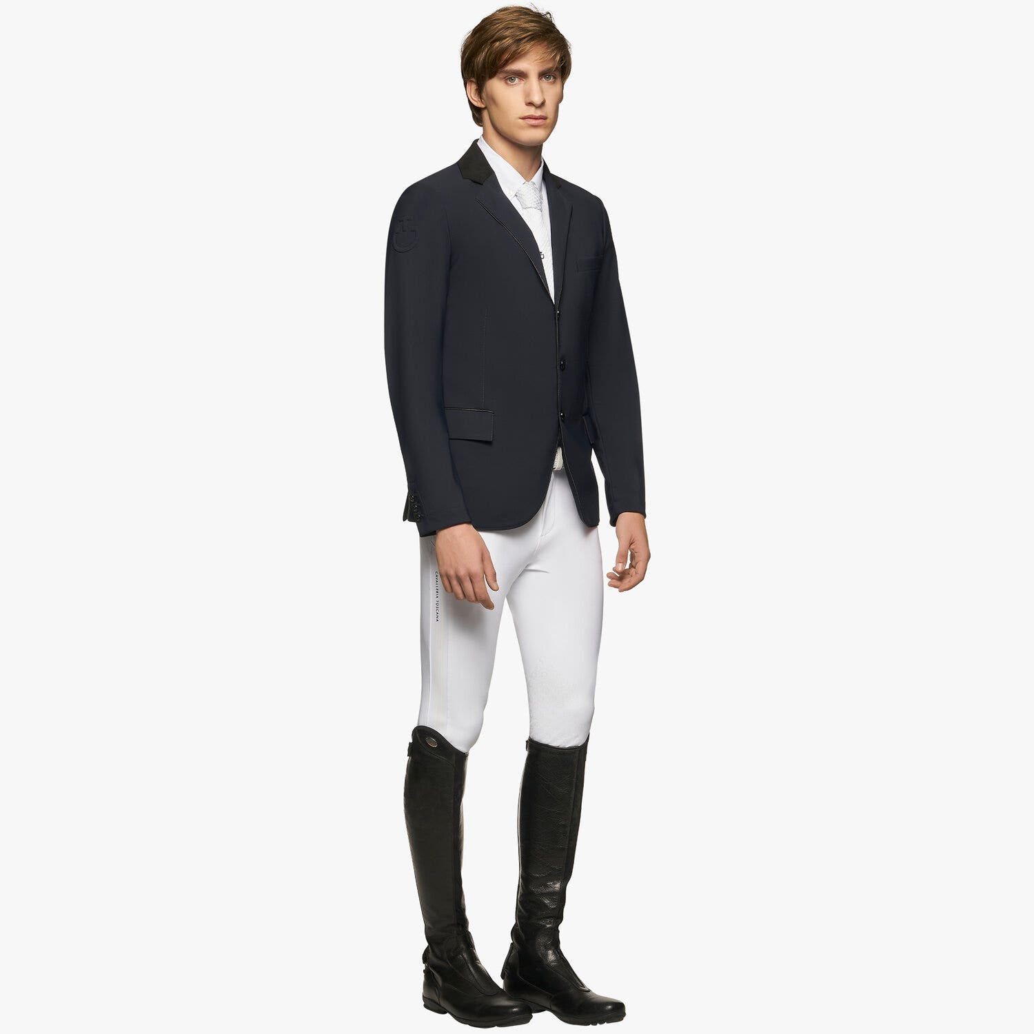 Cavalleria Toscana Cavalleria Toscana Men's competition jacket NAVY-2